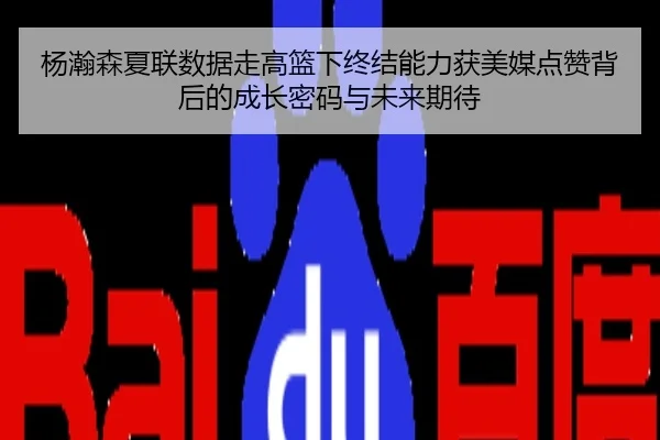 杨瀚森夏联数据走高篮下终结能力获美媒点赞背后的成长密码与未来期待